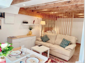 Studio COZY avec jardin au centre ville d'Hendaye à 10 minutes d'Espagne